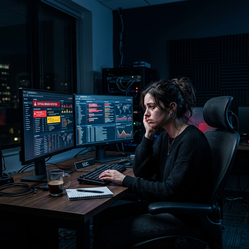 The Greatest Fear of Every Noob Cybersecurity Analyst